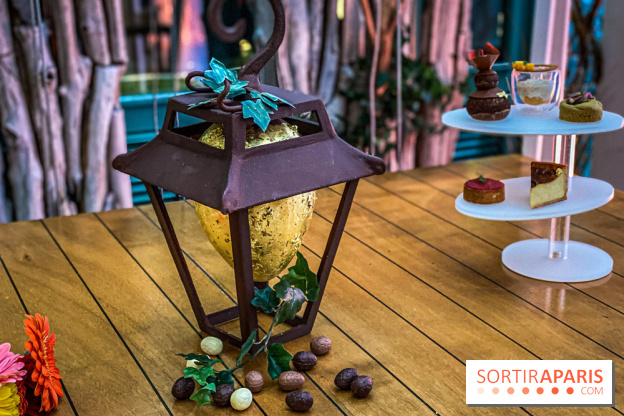 Le réverbère de Pâques 2020 du Westin Paris Vendôme par Florence Lesage