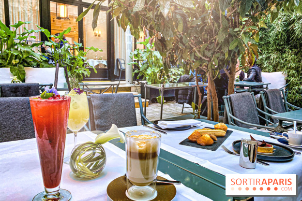 La terrasse d'hiver des Jardins du Faubourg