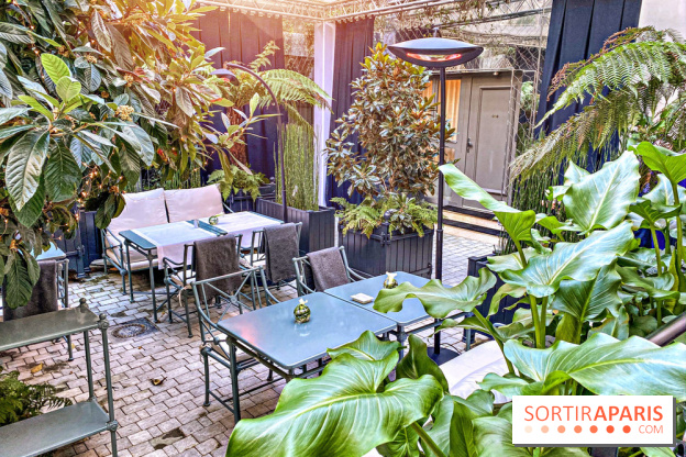 La terrasse d'hiver des Jardins du Faubourg