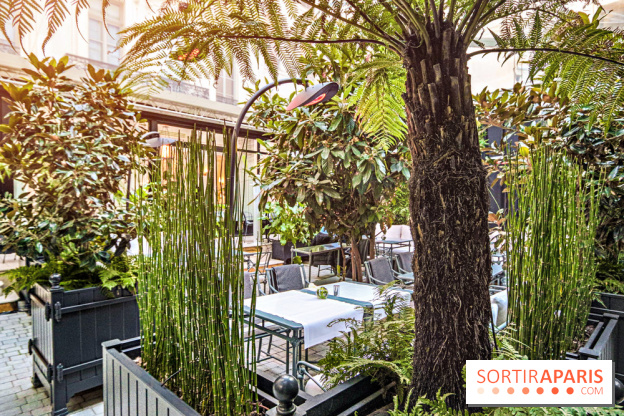 La terrasse d'hiver des Jardins du Faubourg