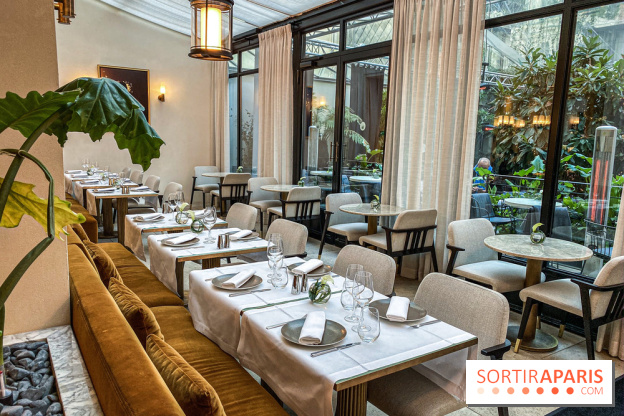 La terrasse d'hiver des Jardins du Faubourg