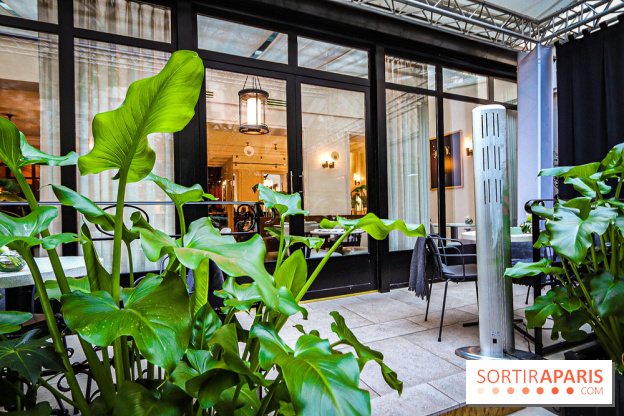 La terrasse d'hiver des Jardins du Faubourg