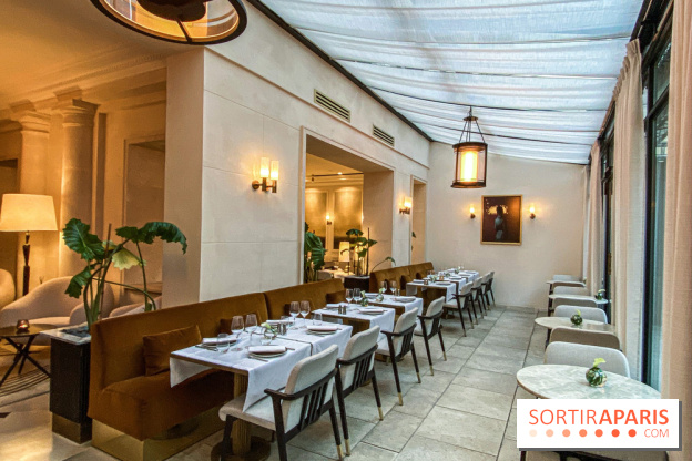 La terrasse d'hiver des Jardins du Faubourg