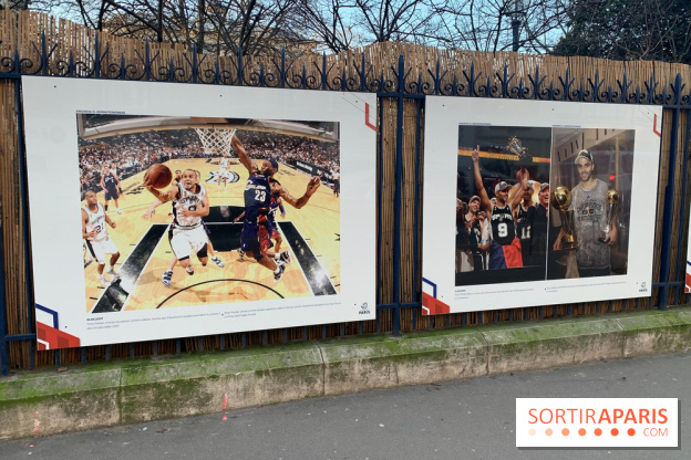 Exposition photo Tony Parker Tour Saint-Jacques 