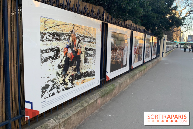 Exposition photo Tony Parker Tour Saint-Jacques 