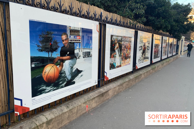 Exposition photo Tony Parker Tour Saint-Jacques 