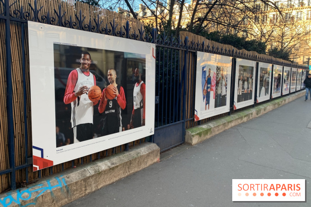Exposition photo Tony Parker Tour Saint-Jacques 