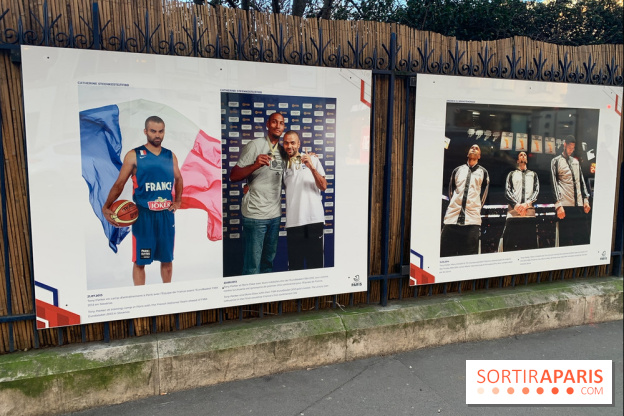 Exposition photo Tony Parker Tour Saint-Jacques 