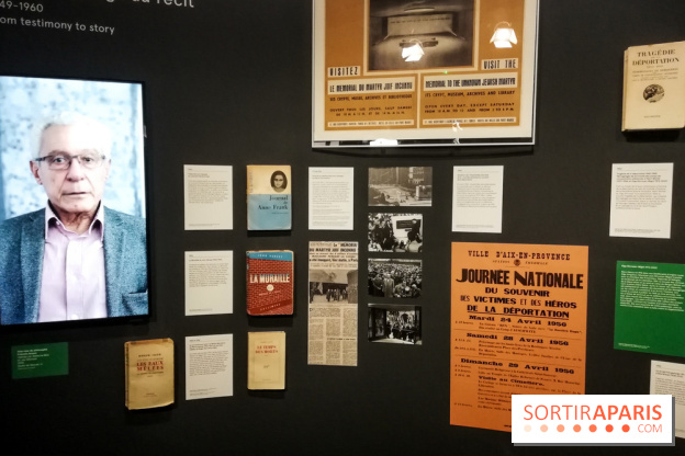 La voix des témoins, l'exposition au mémorial de la shoah