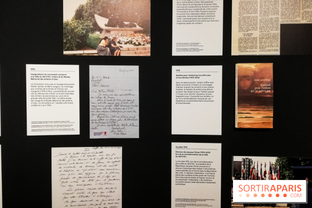 La voix des témoins, l'exposition au mémorial de la shoah