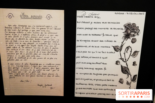 La voix des témoins, l'exposition au mémorial de la shoah