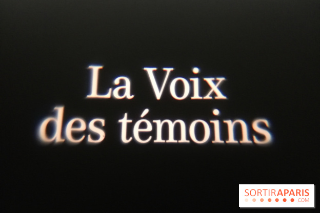 La voix des témoins, l'exposition au mémorial de la shoah