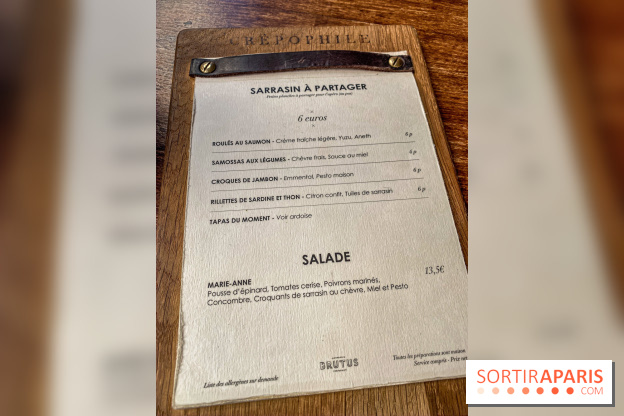 Brutus, la crêperie et cave à cidres de Paris