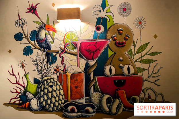 Les Justes, un bar à cocktail arty à Paris