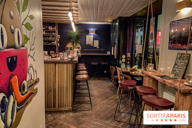 Les Justes, un bar à cocktail arty à Paris