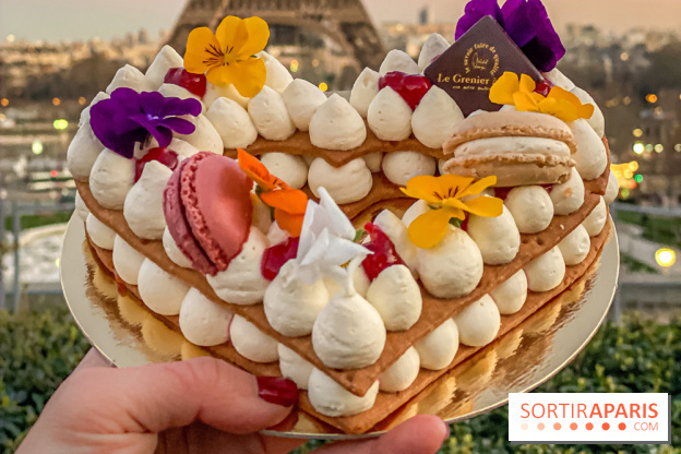 La pâtisserie de Saint Valentin des artisans du Grenier à Pain