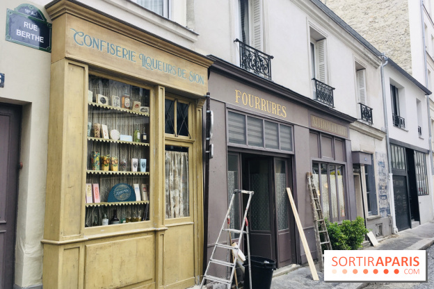 Photos Montmartre tournage 1940's