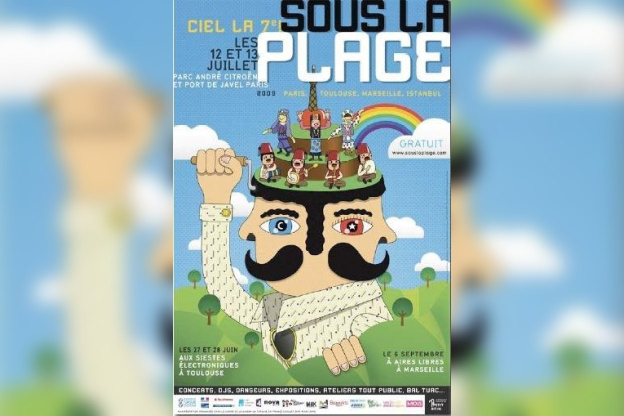 sous la plage festival paris