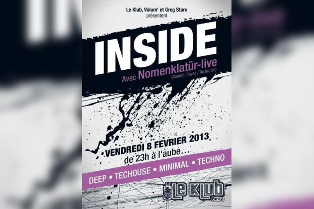 INSIDE with NOMENKLATÜR ' live