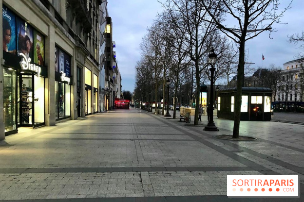 Coronavirus, Paris désert 