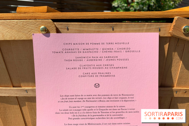 Panier pique-nique Jean Imbert x Veuve Clicquot