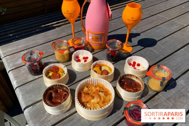 Panier pique-nique Jean Imbert x Veuve Clicquot