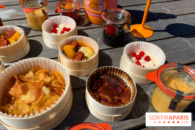 Panier pique-nique Jean Imbert x Veuve Clicquot