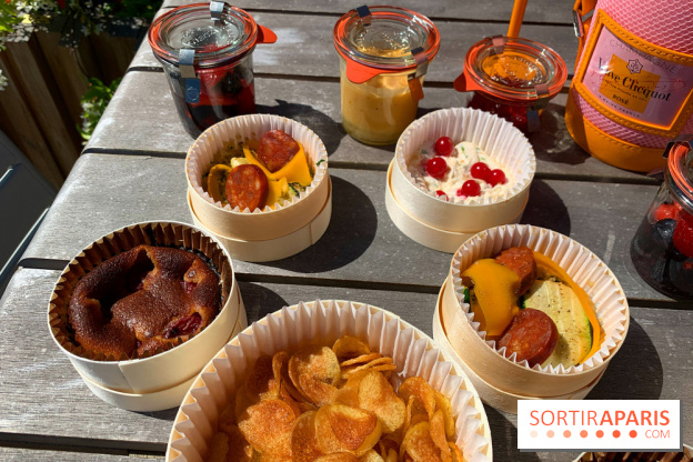 Panier pique-nique Jean Imbert x Veuve Clicquot