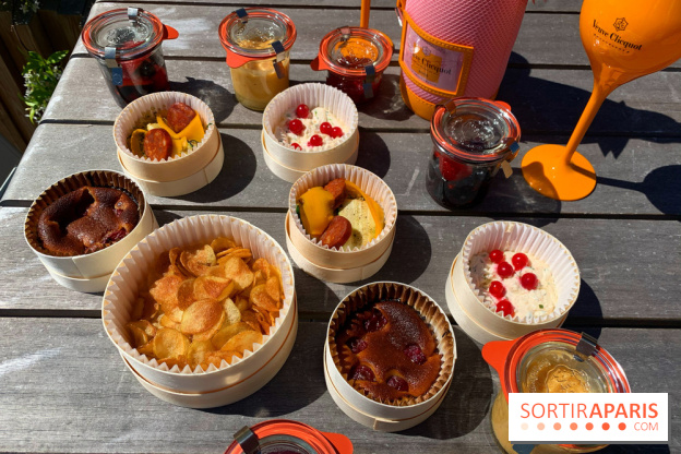 Panier pique-nique Jean Imbert x Veuve Clicquot