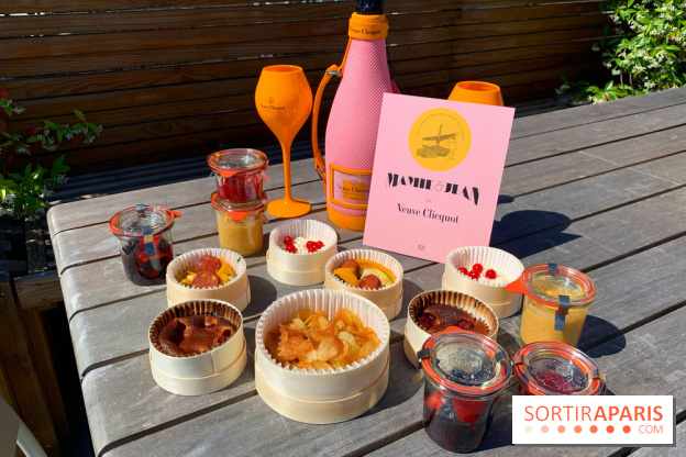 Panier pique-nique Jean Imbert x Veuve Clicquot