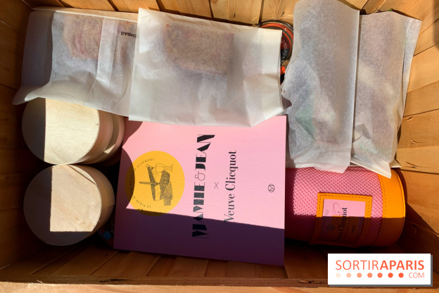 Panier pique-nique Jean Imbert x Veuve Clicquot