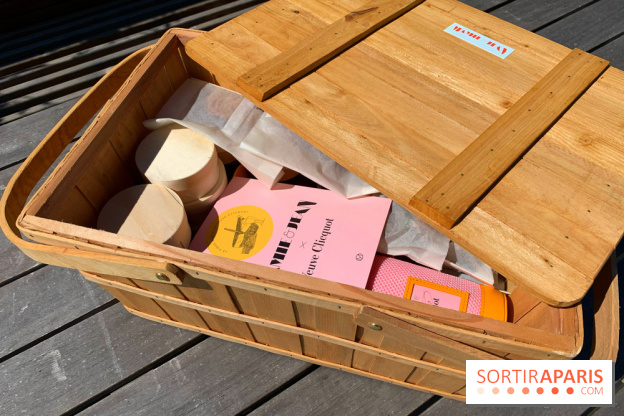 Panier pique-nique Jean Imbert x Veuve Clicquot