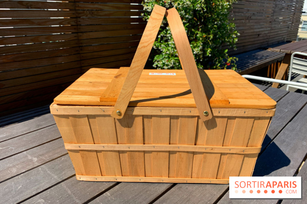 Panier pique-nique Jean Imbert x Veuve Clicquot