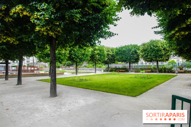 Le jardin des Arts-Albert Schweitzer à Paris, les photos