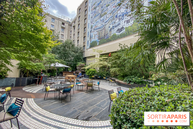 Terrasses du Novotel Paris les Halles, Jardin Privé 