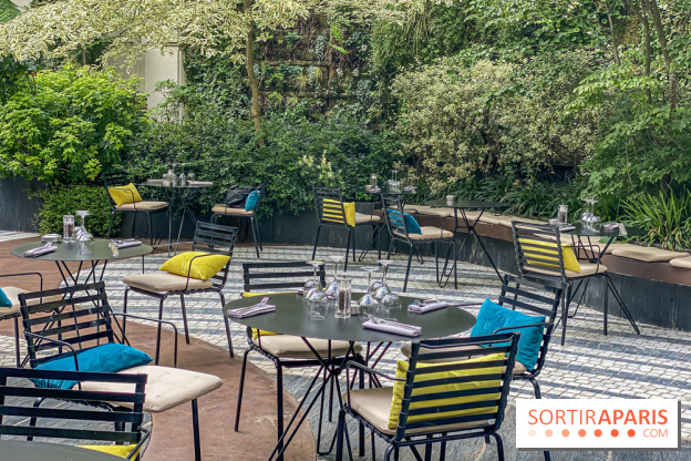 Terrasses du Novotel Paris les Halles, Jardin Privé 