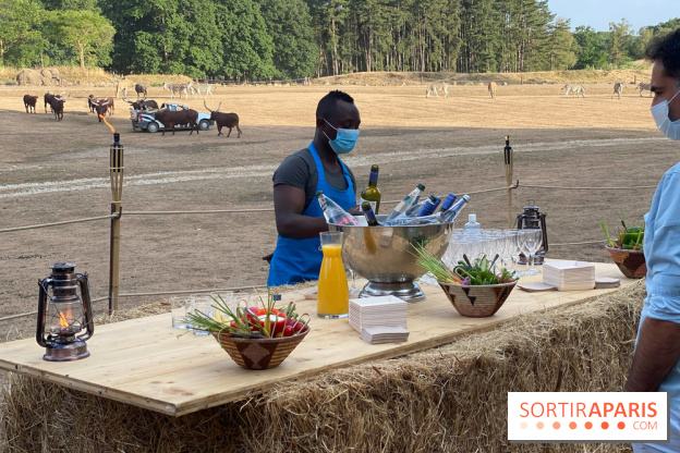 Photos du Dîner Safari du Zoo de Thoiry, apéro