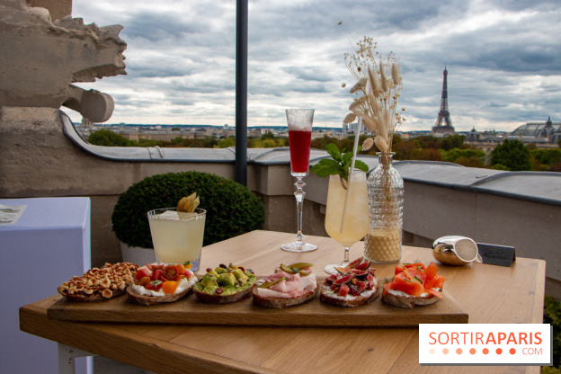Le Rooftop secret de l'Hôtel de Crillon - Cocktail Tartine