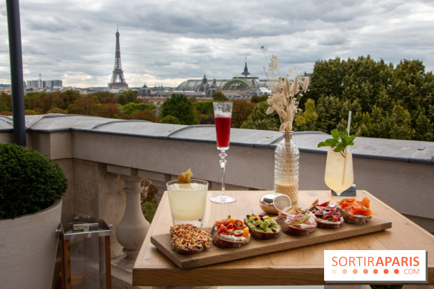 Le Rooftop secret de l'Hôtel de Crillon - Cocktail Tartine