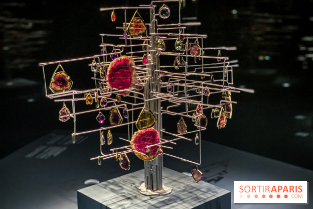 Photos Exposition Pierres Précieuses, du minéraux aux bijoux avec le Joaillier Van Cleef & Arpel vue