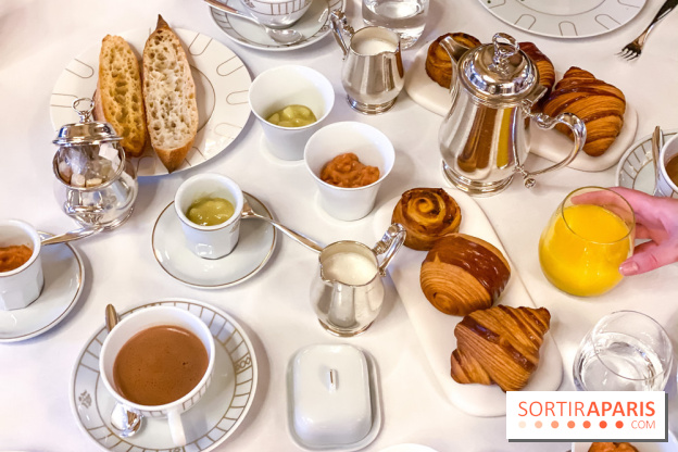 Le petit-déjeuner du Meurice Paris avec les viennoiseries de Cédric Grolet