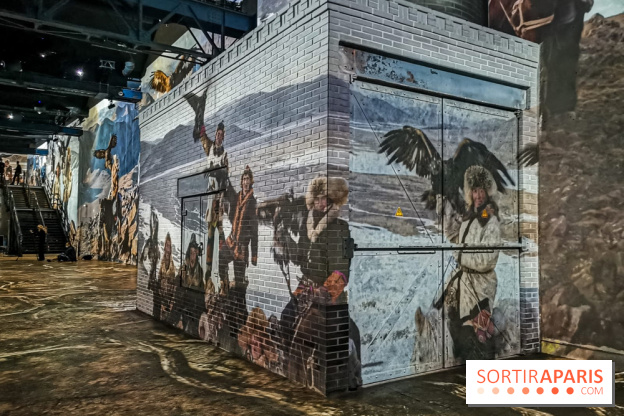 Photos : Exposition immersive Jimmy Nelson : The last sentinels à l’Atelier des Lumières 