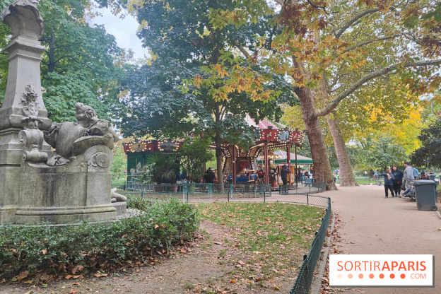 Visuels Parc Monceau à Paris 8e arrondissement  - automne