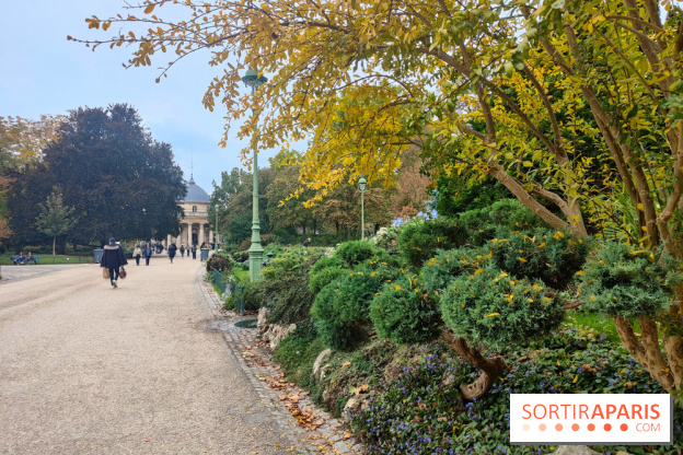 Visuels Parc Monceau à Paris 8e arrondissement  - automne