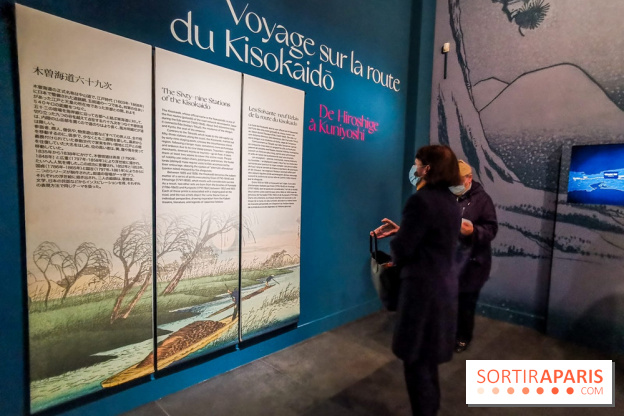 Voyage sur la route du Kisokaido : nos photos de l'exposition du Musée Cernuschi