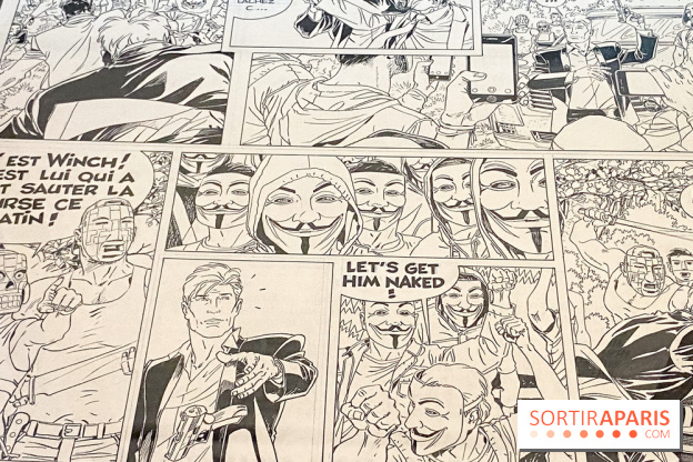 Exposition Largo Winch à Citéco