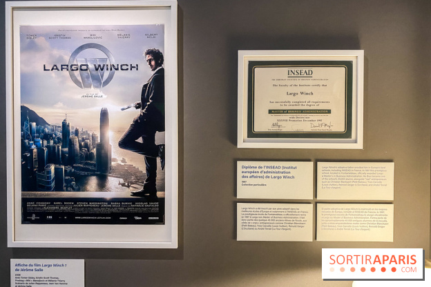 Exposition Largo Winch à Citéco