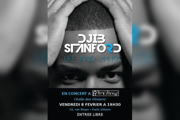 Djib Stanford en concert à la Bellevilloise