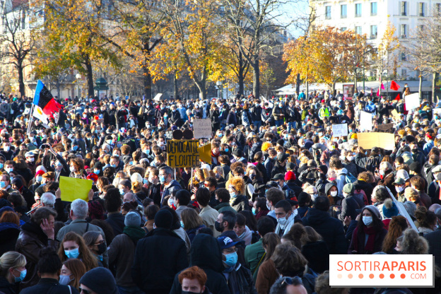 Sécurité Globale : Manifestation Trocadéro 