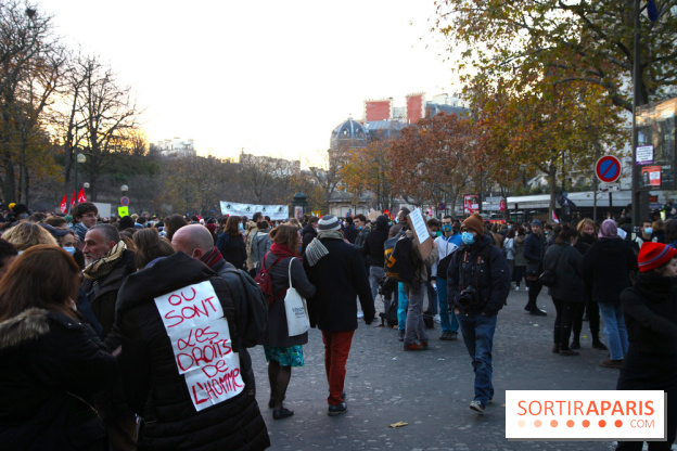 Sécurité Globale : Manifestation Trocadéro 
